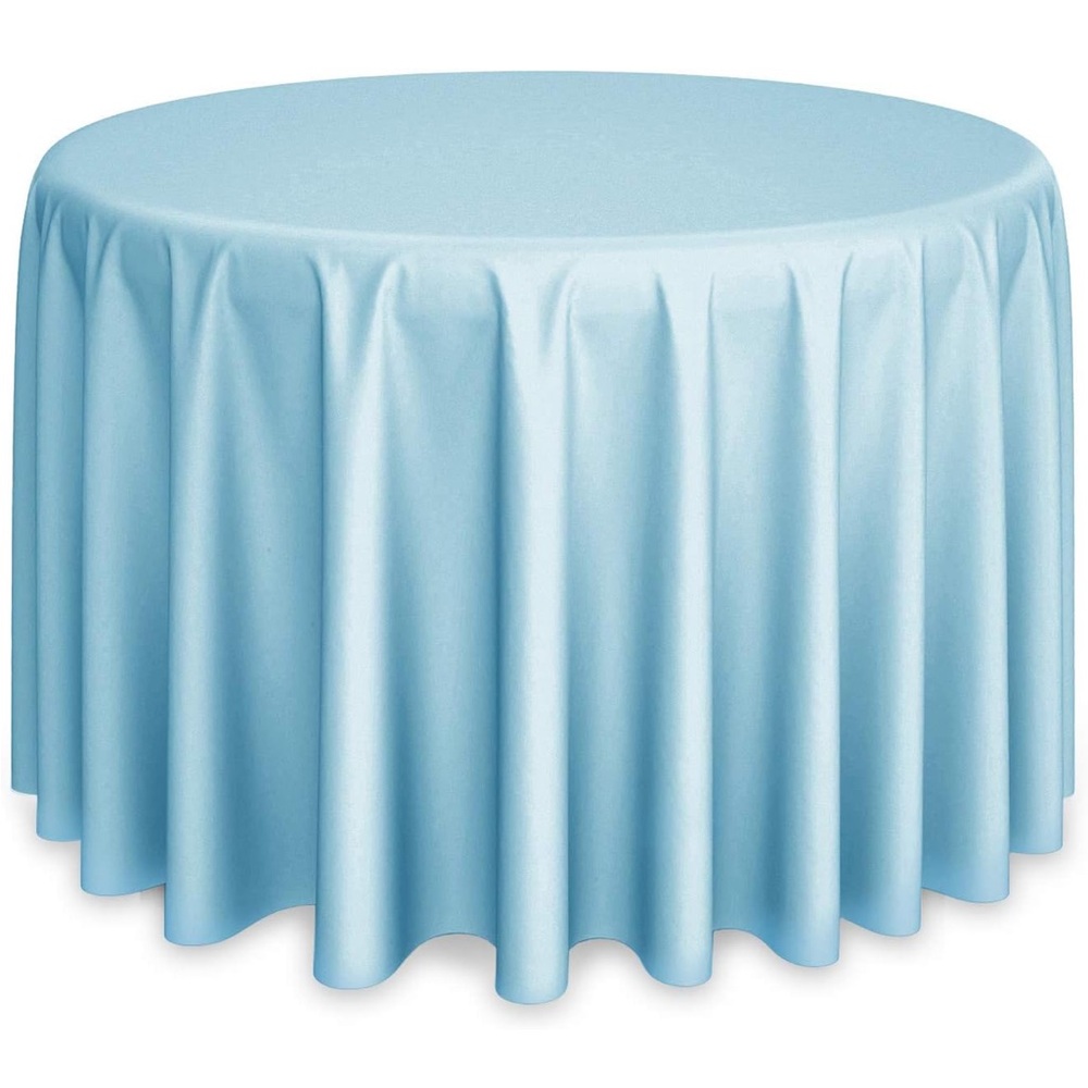 Four Elegant Blue Tablecloths